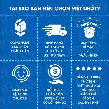 Combo 2 Hộp Sữa Hạt Dạng Bột Organic Protein và Bình Lắc Việt Nhật Nutrition giá 630k 6
