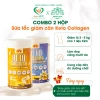 Combo 2 Hộp Sữa lắc Keto Collagen Hera Milk - Giảm 3‑4kg, Da Đẹp, Bữa ăn Keto