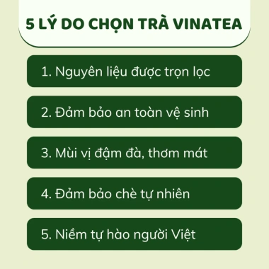 Combo 2 hộp trà Vinatea Đen hảo hạng túi lọc 50g - Giá chỉ 78.000đ, giảm 23%