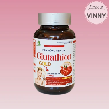 Combo 2 hộp Viên uống Glutathion Gold - Da đẹp, chống oxy hoá, độ ẩm, sáng da 3