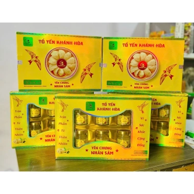 Combo 2 hộp Yến Khánh Hòa 35% - 6 hũ 70ml, tăng sức khỏe, đề kháng, kèm túi xách, giá ưu đãi 140.000 VND 2