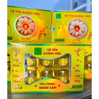 Combo 2 hộp Yến Khánh Hòa 35% - 6 hũ 70ml, tăng sức khỏe, đề kháng, kèm túi xách, giá ưu đãi 140.000 VND 3