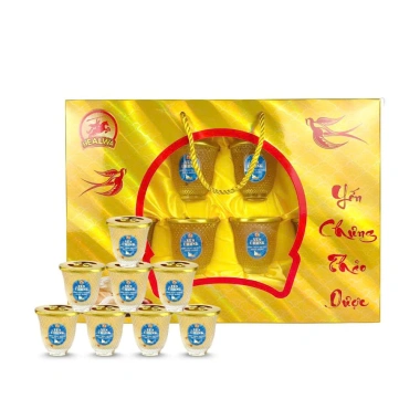Combo 2 hộp yến sào và đông trùng chưng trong ly thủy tinh cao cấp – 8 ly tinh xinh, sang trọng, giảm còn 480.000₫ 5