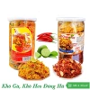 Combo 2 Hũ 250g Khô Gà + 250g Khô Heo Loại 1 - Thơm Dai Đậm Vị, Lin Pet