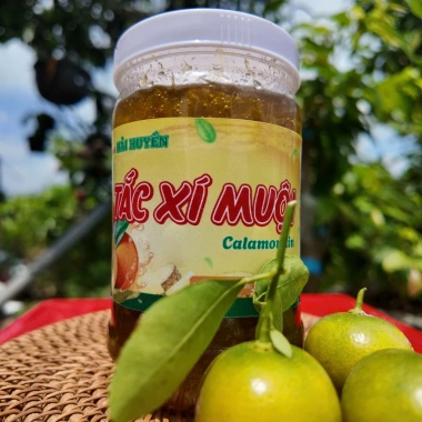 Combo 2 hủ 500g tắc xí muội nhà làm vị chua ngọt, giải khát mùa hè - Đặc sản quê hương giá 100k