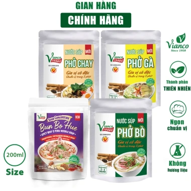 Combo 2 hủ bột gia vị Vianco Cà Ri 50g và Ngũ Vị Hương 50g giảm giá 54.000 VND