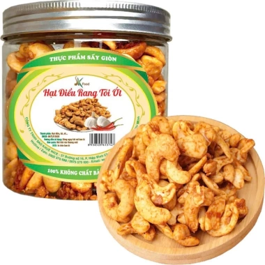 Combo 2 hũ Hạt Điều Rang Muối 500g + Tỏi Ớt 500g SK FOOD – 249k 5