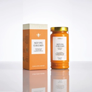 Combo 2 Hũ Mật Ong Curcumin 400g Miele - Giá chỉ 614k, giảm 22%, tăng đề kháng, sức khỏe mạnh