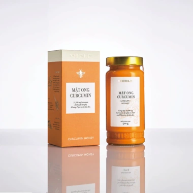 Combo 2 Hũ Mật Ong Curcumin 400g - Miele, Tăng sức đề kháng, Chống viêm, Dinh dưỡng cao 2