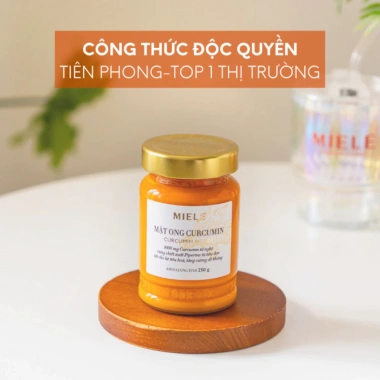 Combo 2 Hũ Mật Ong Curcumin Miele 250g - Chỉ 400.000đ, giảm 23% tăng sức đề kháng 3