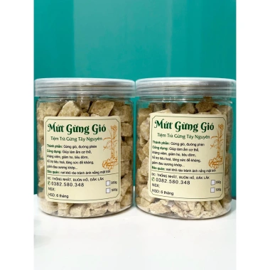 Combo 2 hũ mứt gừng 700g - Giá chỉ 139.000 VND, giảm từ 168.190 VND