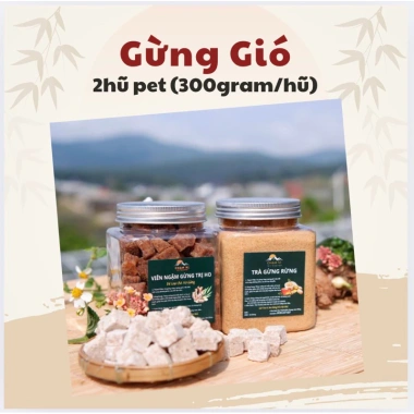 Combo 2 hũ pet Trà Gừng + Viên Gừng + Viên Ngậm Gừng - Chạm Vị Tây Nguyên Thơm Cay Ấm Lòng, giảm giá 159.000 VND 10 Combo 2 hũ pet Trà Gừng + Viên Gừng + Viên Ngậm Gừng - Chạm Vị Tây Nguyên Thơm Cay Ấm Lòng, giảm giá 159.000 VND 10