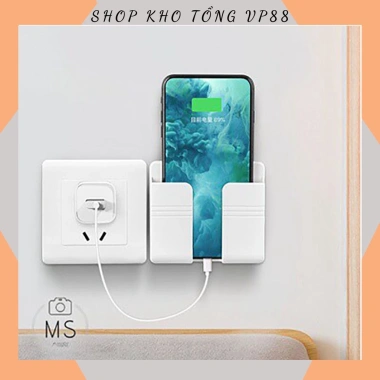 Combo 2 Kệ Dán Tường Đa Năng cho Điện Thoại - Giá Đỡ Sạc Thông Minh Tiện Lợi, Chỉ 12.239₫