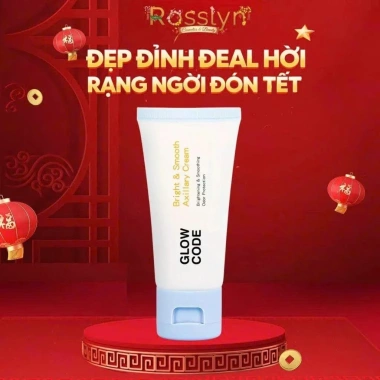 Combo 2 Kem Dưỡng Trắng GlowCode Bright & Smooth Axillary Cream Rosslyn - Chỉ 144k 3