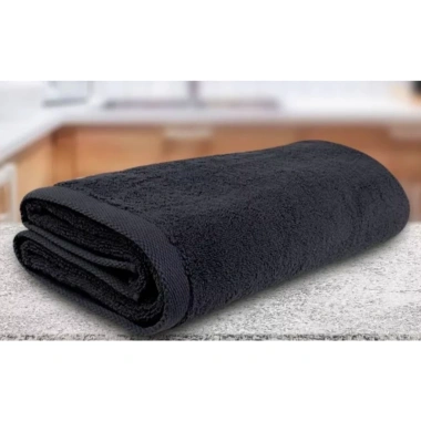 Combo 2 Khăn Gội Cotton Đen 35x80 (100‑110g) - Mềm Mại, Thấm Hút Tốt, Không Pha Màu, Giá 59.900₫
