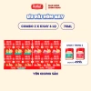 Combo 2 khay yến sào nguyên chất Yến Việt 18% tổ yến, vị không đường hoặc hạt sen, 12 lọ 70ml - 468.000₫