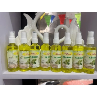 Combo 2 lọ tinh dầu sả xịt 100ml tiện lợi - Diệt muỗi, khử mùi, giá chỉ 35k