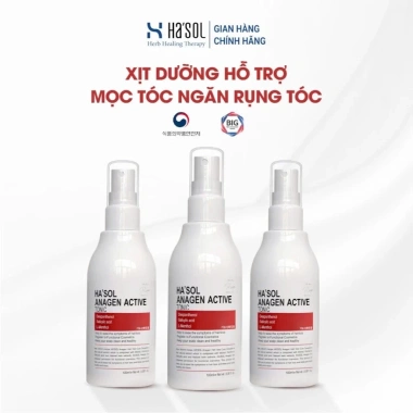 Combo 2 lọ Xịt Kích Mọc Tóc Hasol Anagen Tonic - Dưỡng Da Đầu, Ngăn Rụng, 303.000₫ 2