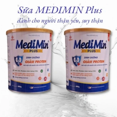 Combo 2 lon Sữa MediMin Plus 800g cho người suy thận – Giá ưu đãi 802.000đ