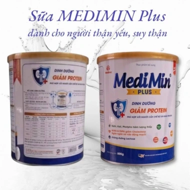 Combo 2 lon Sữa MediMin Plus 800g cho người suy thận – Giá ưu đãi 802.000đ 3 Combo 2 lon Sữa MediMin Plus 800g cho người suy thận – Giá ưu đãi 802.000đ 3