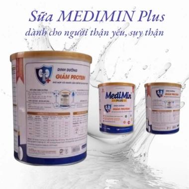 Combo 2 lon Sữa MediMin Plus 800g cho người suy thận – Giá ưu đãi 802.000đ