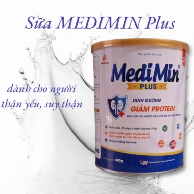 Combo 2 lon Sữa MediMin Plus 800g cho người suy thận – Giá ưu đãi 802.000đ