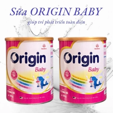 Combo 2 lon Sữa Origin Baby 800g HSD mới - Giá ưu đãi 830.000, phát triển toàn diện bé