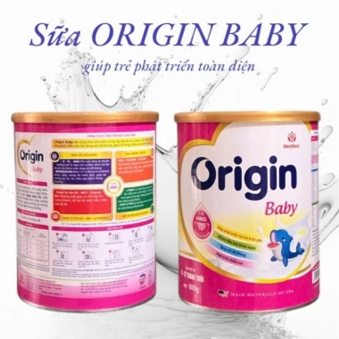 Combo 2 lon Sữa Origin Baby 800g HSD mới - Giá ưu đãi 830.000, phát triển toàn diện bé