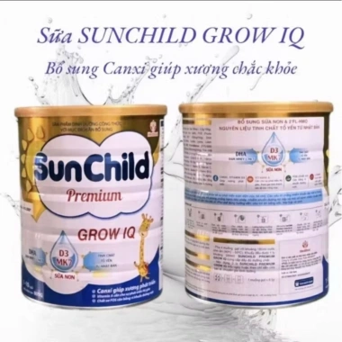 Combo 2 lon Sữa Sunchild Grow IQ 800g - Giá 712.000đ, hỗ trợ phát triển bé 3