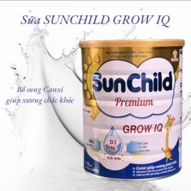 Combo 2 lon Sữa Sunchild Grow IQ 800g - Giá 712.000đ, hỗ trợ phát triển bé 5