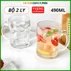 Combo 2 ly thủy tinh trắng cao cấp Yujing 490ml - Giá ưu đãi 149.000₫ 3