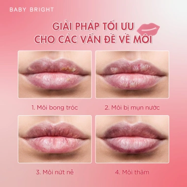 Combo 2 Mặt Nạ Môi Baby Bright Tomato & Gluta Bright - Dưỡng ẩm, Hồng Môi Tự Nhiên 10g - 94.000₫