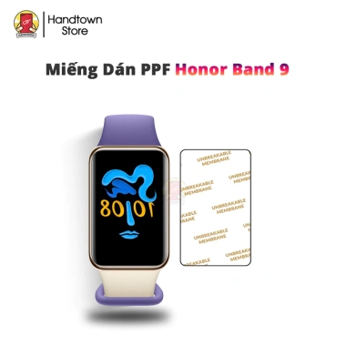 Combo 2 miếng dán dẻo PPF 4 lớp tự phục hồi bảo vệ Honor Band 9 Handtown