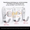Combo 2 móc inox treo đồ đa năng gắn tường chắc chắn - Bắt vít, chỉ 11.000₫ 5
