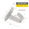 Combo 2 móc inox treo đồ đa năng gắn tường chắc chắn - Bắt vít, chỉ 11.000₫ 10