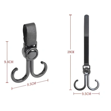 Combo 2 Móc Treo Đồ Gắn Càng Xe Đạp, Xe Máy, Xe Đạp Điện, Xe Đẩy - Giá 12.000₫ 3