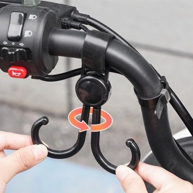 Combo 2 Móc Treo Đồ Gắn Càng Xe Đạp, Xe Máy, Xe Đạp Điện, Xe Đẩy - Giá 12.000₫ 8