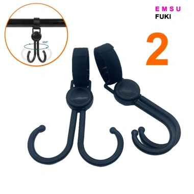 Combo 2 Móc Treo Đồ Gắn Càng Xe Đạp, Xe Máy, Xe Đạp Điện, Xe Đẩy - Giá 12.000₫ 10