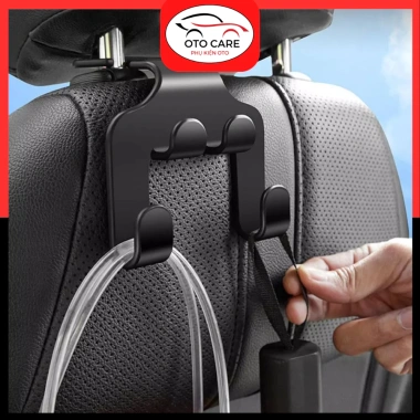 Combo 2 Móc Treo Đồ Sau Ghế 4S và Giá Đỡ Điện Thoại Đa Năng - 21.000 VND OTCVN