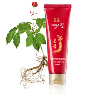 Combo 2 Món Tẩy Da Chết & Sữa Rửa Mặt Sâm Đỏ MY GOLD 130ml - Trắng Da, Xóa Nám Thâm 8