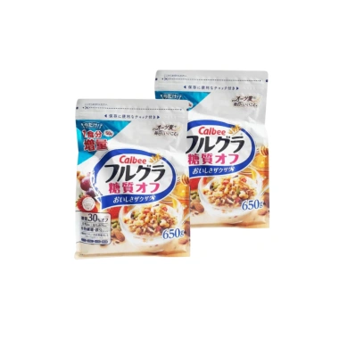 Combo 2 Ngũ Cốc Calbee Nhật Bản Ăn Kiêng Giảm Cân Đỏ Trắng - 355.000, Chính Hãng 9