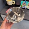 Combo 2 Nồi Mini Inox Nấu Mì và Ăn - Phong Cách Hàn Quốc, Quai Chống Nóng, Giá 29.500 VND 4