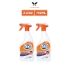 Combo 2 Nước Tẩy Rửa Bồn Cầu & Nhà Tắm SIO 750ml - Xịt Bọt Tuyết Hương Gỗ Tiện Lợi 82.000₫