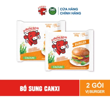 Combo 2 Phô Mai Lát Con Bò Cười Burger 200g x 32 - Giá 130.284 VND, giảm 22% 2 Combo 2 Phô Mai Lát Con Bò Cười Burger 200g x 32 - Giá 130.284 VND, giảm 22% 2