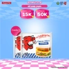 Combo 2 Phô Mai Lát Con Bò Cười Sandwich 200g - Giảm tới 130.284 VND, Thịt Bò Ngon, Dễ Làm Bữa Sáng