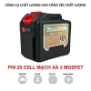 COMBO 2 Pin 20 Cell MULITAN Chân Pin M21 Đèn LED Báo Pin - Dùng cho Makita, Pin Máy Khoan, Giảm Giá 308k 3