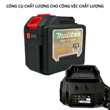 COMBO 2 Pin 20 Cell MULITAN Chân Pin M21 Đèn LED Báo Pin - Dùng cho Makita, Pin Máy Khoan, Giảm Giá 308k 4