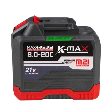 Combo 2 Pin 20C + Sạc KMAX Dung Lượng Cao, Pin Chân Đa Dụng cho Máy Mài, Khoan - Giá Ưu Đãi 680k 3