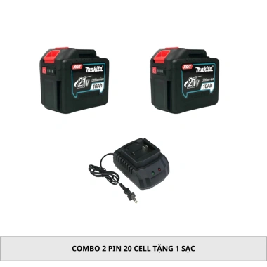 Combo 2 Pin 20Cell Lõi Xám Mạch 3Mosfet Đèn Báo - Tặng 1 Sạc, Dung Lượng, Chân Pin m21-4cm - Giá 308.000đ 9