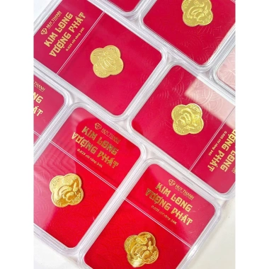 Combo 2 Quà Tặng Kim Long Vượng Phát LNTAI 0.025 - Chỉ Vàng 24k Huy Thanh - 1.649.200 VND 3